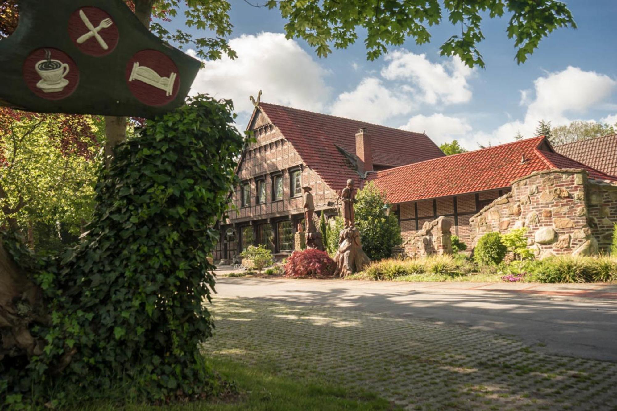 Waldgasthof Roeckers-Ferienwohnung Hahnenkrai Meppen Buitenkant foto