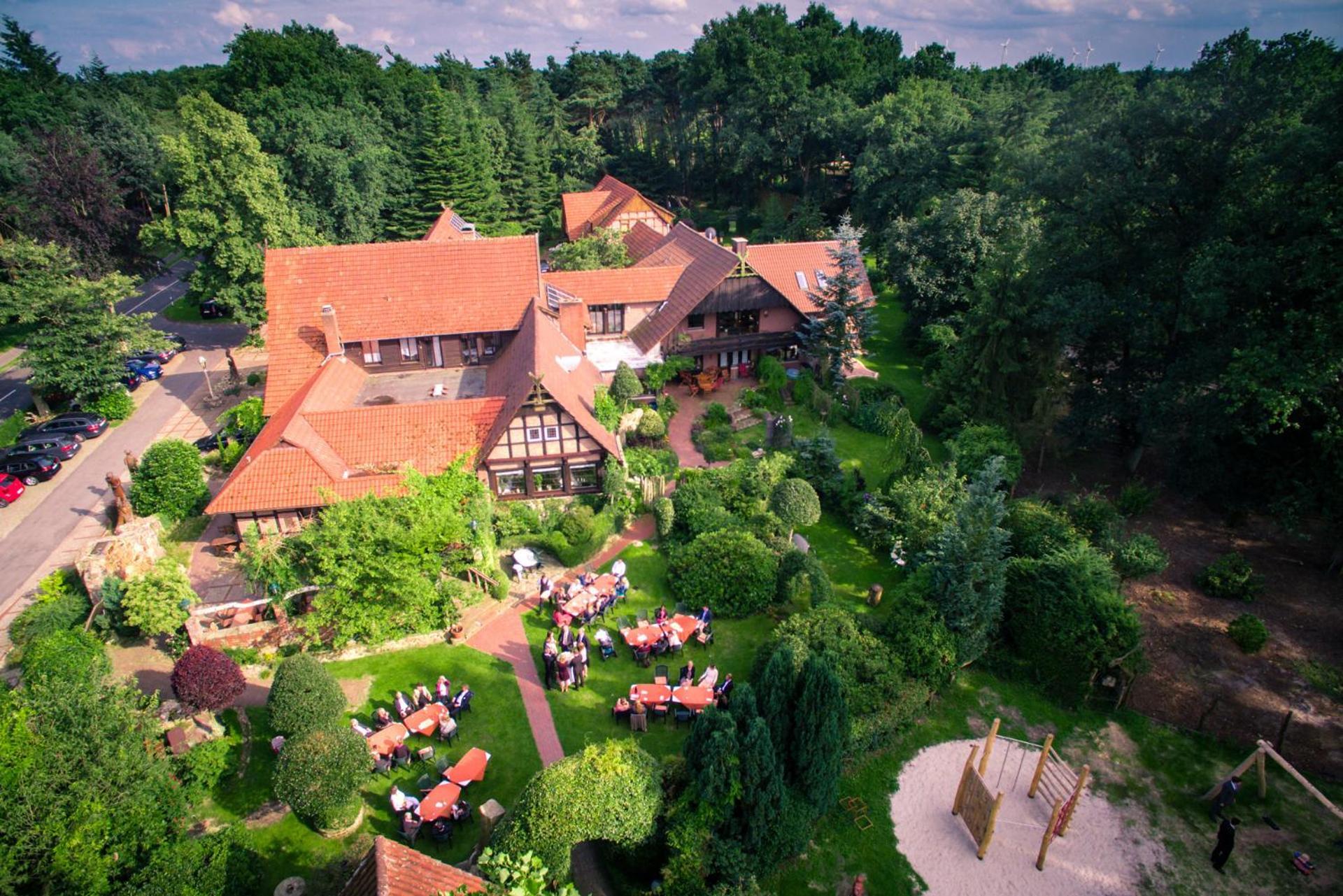 Waldgasthof Roeckers-Ferienwohnung Hahnenkrai Meppen Buitenkant foto